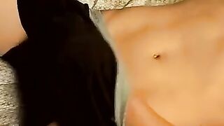 "Smokin' Hot Blonde Teen Jerks Off Her Boyfriend For A Steamy Orgasm"