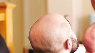 "Hair Bear Rimming - Raw Anal Sex with Muscle Studs"