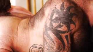 "Hair Bear Rimming - Raw Anal Sex with Muscle Studs"