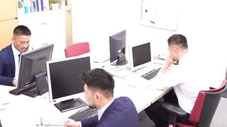 Rio and Hiroya Rip newbie Bao a New One in Naughty Corporative Giveaway