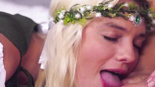 Blonde Bombshell Kenna James Conjures Up a Wet and Wild Affair with Whitneys Perfect Pussy!
