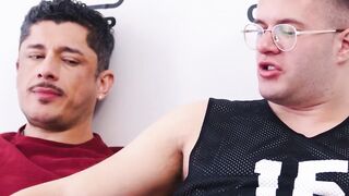EPIC GAMING SESSION EXPLODES INTO MASSIVE MASTURBATION FRENZY!