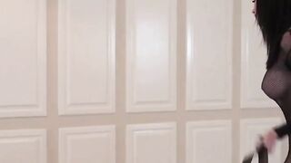 "Teeny Maid Fucked Hard & Creampied By Older Man"