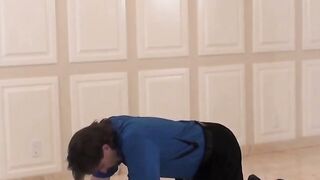 "Teeny Maid Fucked Hard & Creampied By Older Man"