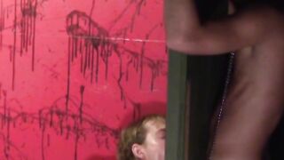 Twink subdued into sucking cock before being blown himself