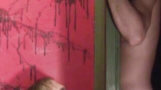 Twink subdued into sucking cock before being blown himself