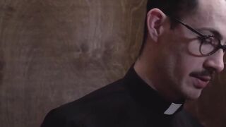 Priestly Debauchery Virgin Boys Brutal Barebacking at Stepdads Hands