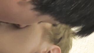 UNLEASH THE BEAST Skinny Twink Frenzy Turns Ugly as CumFilled Facials Unleash!