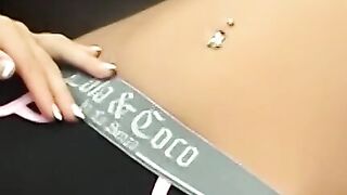 Lesbo babes Lacey and Sasha Cane hot hardcore pussy eating