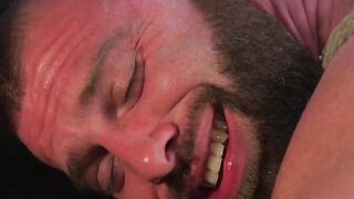 THE EDGE OF AGONY Muscled Hunk Donny Argento BRUTALLY Teased by Sadistic Dommes!