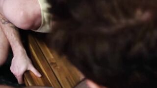 LANCE WOODS TAKES AIM AT AIDEN TYLERS TIGHT ASS A POV EXPLOSION
