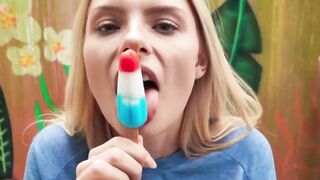 BURNING DESIRE Blonde Bombshell Carly Rae Cannibalizes My Dick, Faces Icing Imminent!