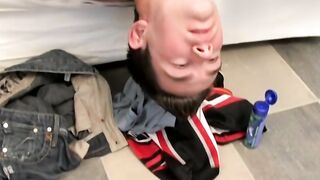 UNBELIEVABLE EXCESS! Hairless Cutie Spreads Wide  MASTURBATES Like CRAZY!