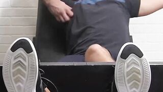 POKER FACE NO MORE! Amateur Jocks Toes and Nipples EXPLODE with Uncontrollable Orgasm as His DOMINEERING Master Teases him to DEATH!