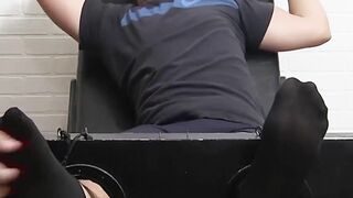 POKER FACE NO MORE! Amateur Jocks Toes and Nipples EXPLODE with Uncontrollable Orgasm as His DOMINEERING Master Teases him to DEATH!