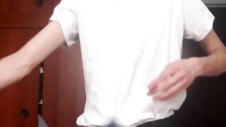 UNLEASH THE BEAST Latin Lover Unzips Huge Dick, Cums on Webcam!