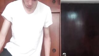 UNLEASH THE BEAST Latin Lover Unzips Huge Dick, Cums on Webcam!
