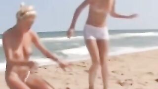 Summer Lovin Squid Game 2 Lesbians, 1 Beach, Unlimited Fucking
