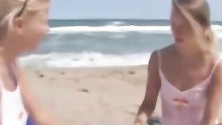 Summer Lovin Squid Game 2 Lesbians, 1 Beach, Unlimited Fucking