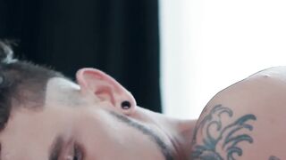 "Tattooed Hunks - Intense Anal Encounter Between Friends"