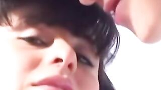 RURAL ROAD TRIP Cowboy FISTS Kathys TEENY TIGHT PUSSY IN THE BACK SEAT!