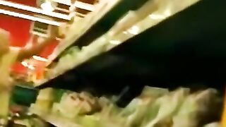 Slutty Shopper Seduces at Sunset Sneaky Seduction at the Supermarket