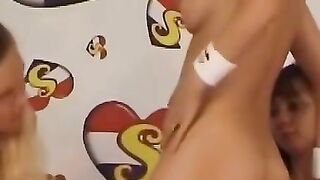 ANGIE UNLEASHED Insatiable MILF Embarks on Scorching 3WAY Lesbian Adventure with 2 Busty Babes!