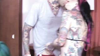 Joanna Angel and her 2 pornstar friends Cant Get ENOUGH of my RecordBreaking, MouthStretching, JawDropping.GetFiles Piercing Dick!