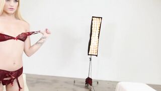 "Blond Cuties - Big Dick Destroys Petite Teen's Virgin Pussy"
