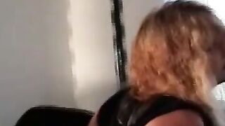 Destroying Her Scorching Slit with a Fleshy Fckstick