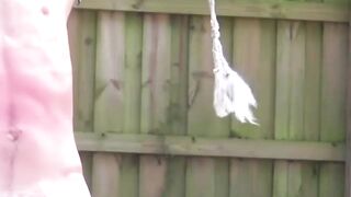 "Dominant Partner Whips Submissive Teen in Intense BDSM Scene"