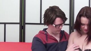 "Busty Blonde Teen Tricked Into Hardcore Sex With Older Guy"