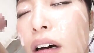 "Japanese Bombshell - Sexy Teen Faceshot Orgasm Blowjob"