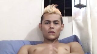 "Blonde Cutie Masturbates & Plays With Her Ass For A Hot Solo Show"