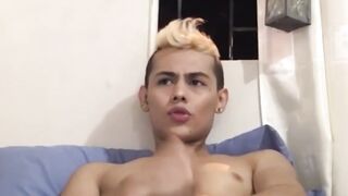"Blonde Cutie Masturbates & Plays With Her Ass For A Hot Solo Show"
