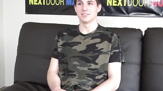 "Solo Male Masturbation - Hunk Kris Nixon Jerks Off For Your Pleasure"