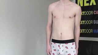 "Solo Male Masturbation - Hunk Kris Nixon Jerks Off For Your Pleasure"