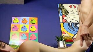 "Teen Cuties - Raw Anal Sex in Public Bathroom"