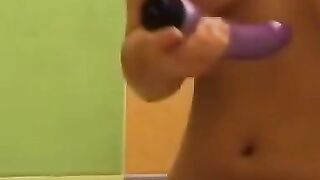 Friendly Sophia Steaming Goddess Shower Hotline