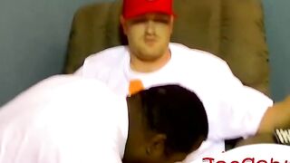 "Amateur Anal Threesome - Gay Amateurs Share Raw Ass-Fucking"