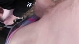"Hot Babe Cameran James Sucks And Fellates Hunk's Dick In POV Style"