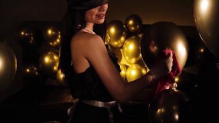 "Scarlet Alexis' Surprise Creampie Party - POV Blowjob & Hardcore Fucking"