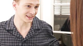 "Pierced Pussy Blonde Babe Gets Fucked Hard By Giant Dick"