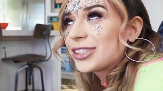 "Mom's Boyfriend Disciplines Stepdaughter With Big Dick - Ariana Valentina"