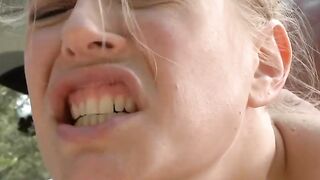 "Anal Overpowering - Busty Milf Anal Sex with Huge Load on Ass"