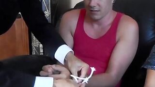"International Diamond Theif - BDSM Roleplay Scene with Richar Leónnoix & Young Twinks"