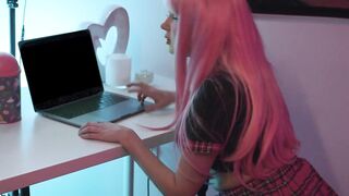 "Teen Step-Sister's Alter Ego Fucks Dad In Secret - Taboo Teens"