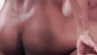 BLACK COCK EXPLOSION 8inch Thick Daddy Rides His Hot Boyfriend RAW!