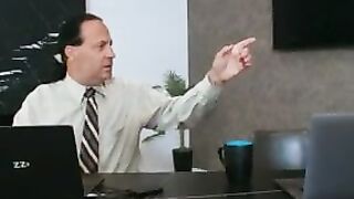 "Businesswoman's Big Boobs - Office Roleplay with Sexual Twist"
