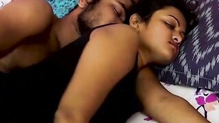"Indian Living Together Duo - Passionate Lovemaking Session with Hot Desi Girl"